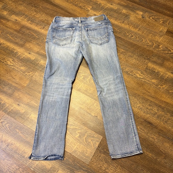 BKE Other - BKE Buckle Jake Straight Leg Blue Jeans Men’s 34 R Distressed Western